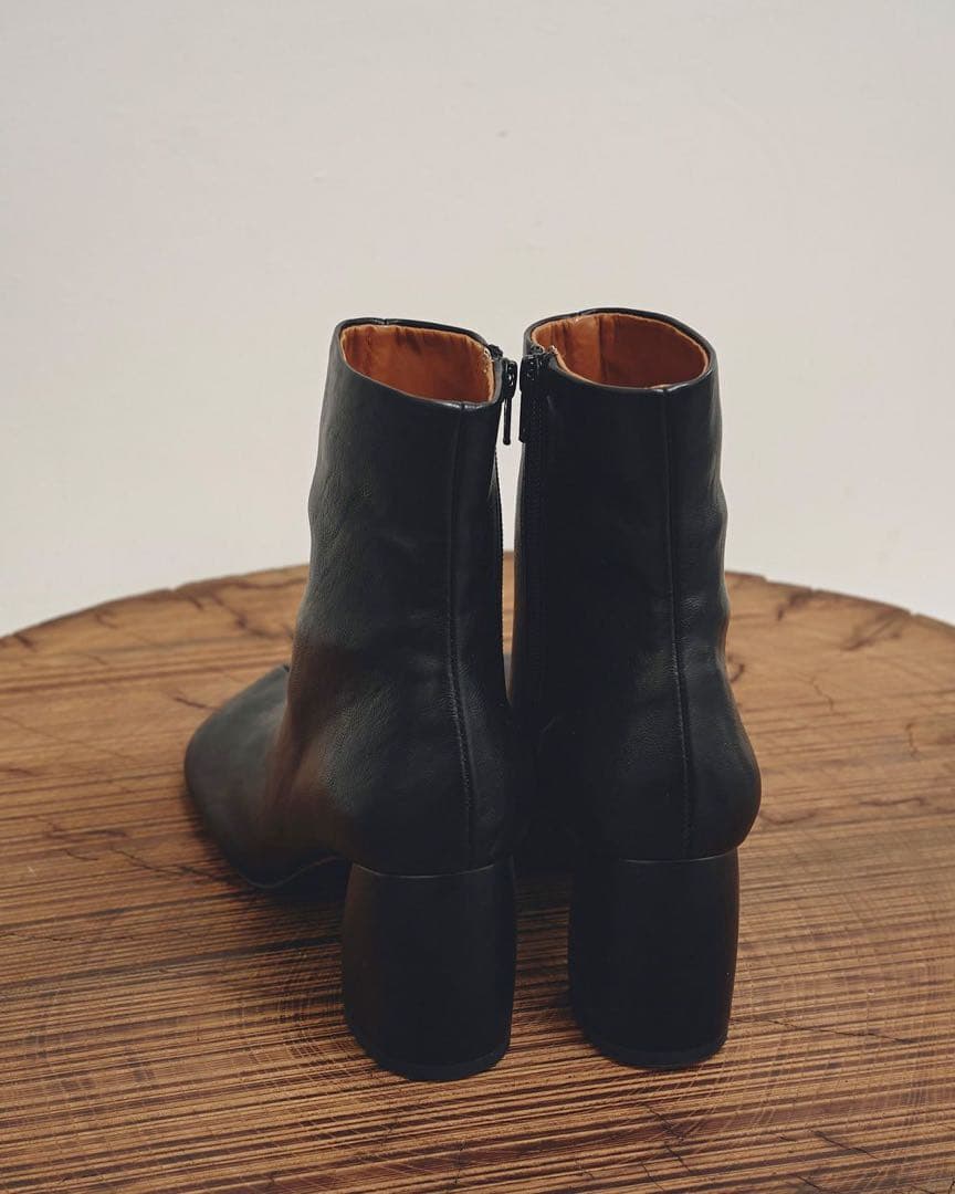 【todayful】 Square Short Boots 38