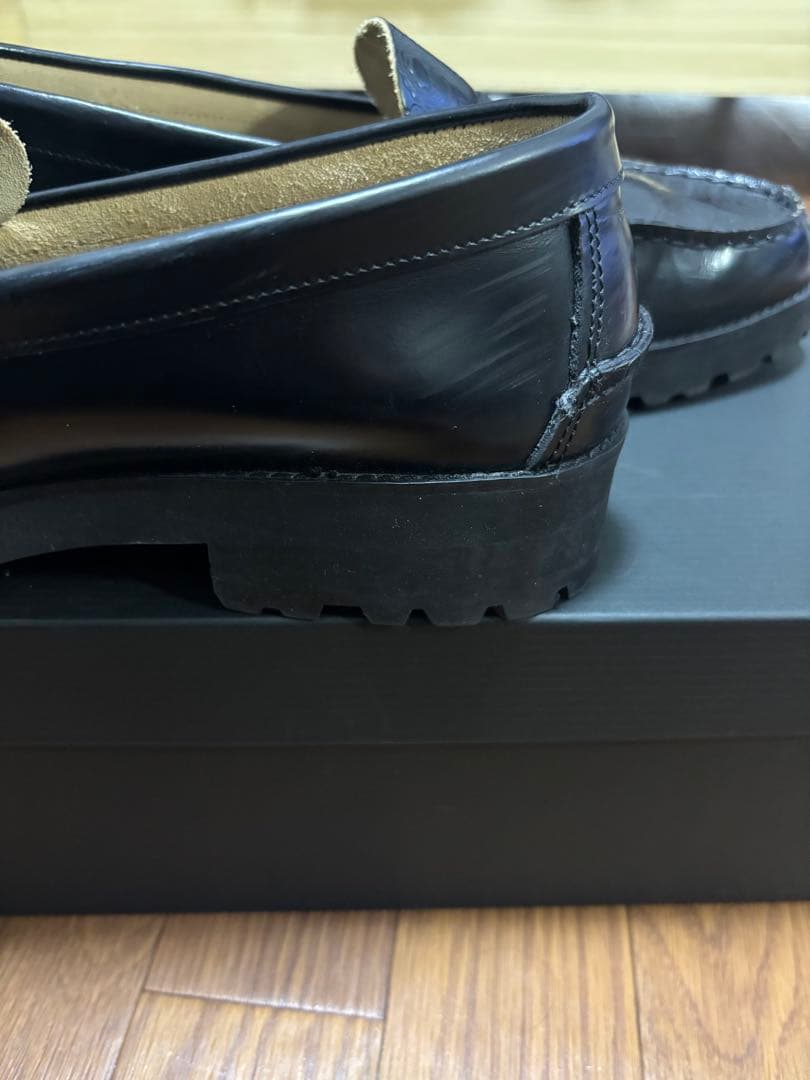 KENFORD ケンフォード ローファー つま先ペイズリー柄 革靴 26.5cm