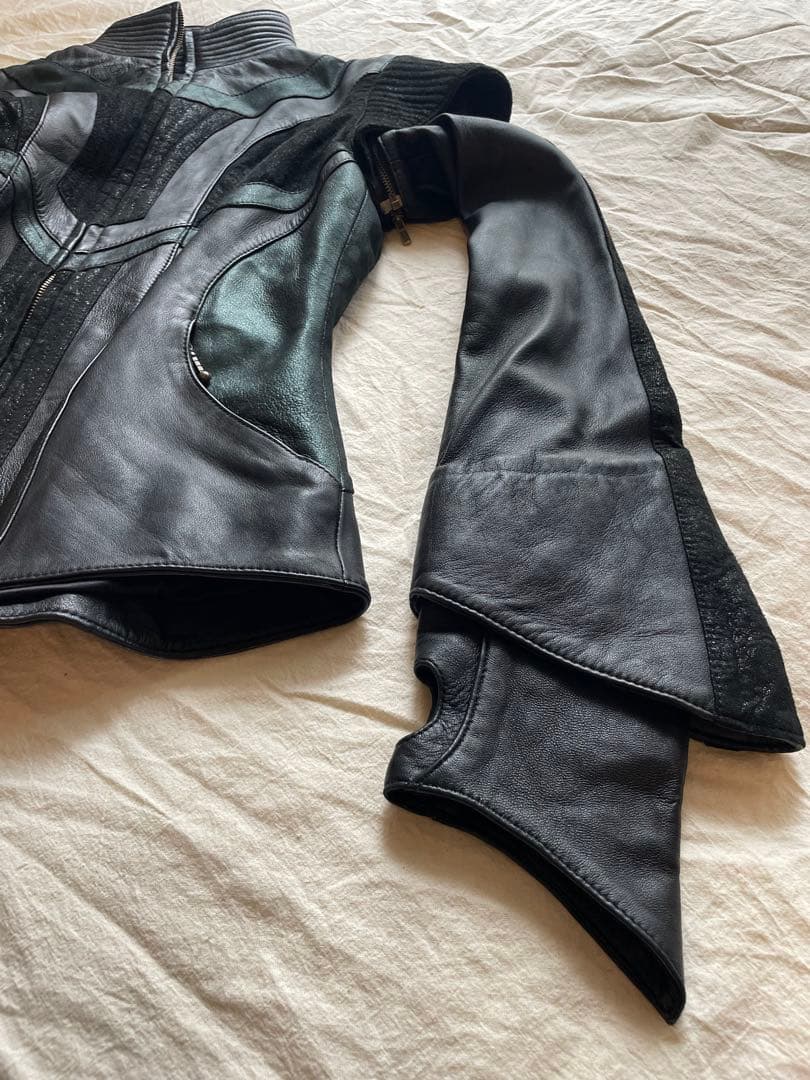 ジャケット・アウター artistic leather jacket \" SF armour \"