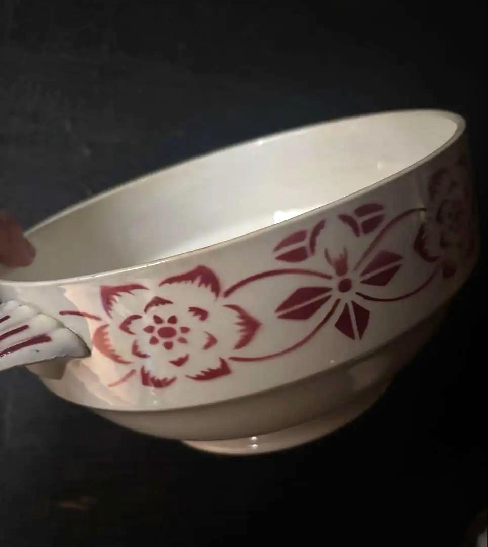 サルグミンヌ 大きい 深いスーピエール アルザス シリーズ フランスアンティーク