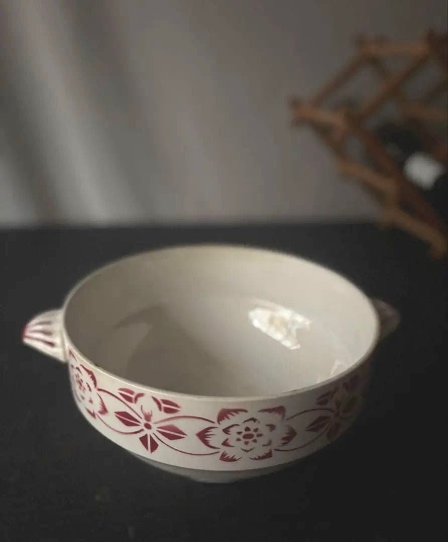 サルグミンヌ 大きい 深いスーピエール アルザス シリーズ フランスアンティーク