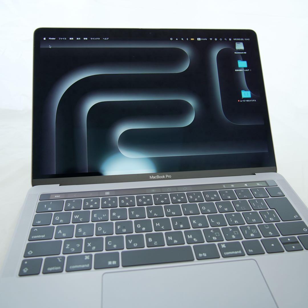 macbookpro 2018 13インチ メモリ 16GB 512GB