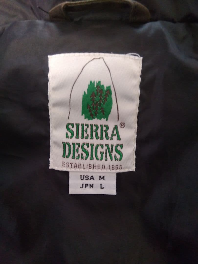 シエラデザインアラスカンパーカＬ寸