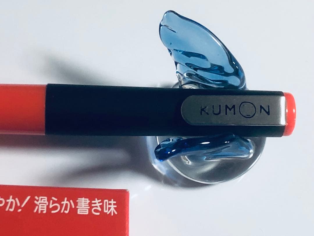 希少　廃盤　KUMON 採点ペン　旧型 プラチナソフトペン　インク付き