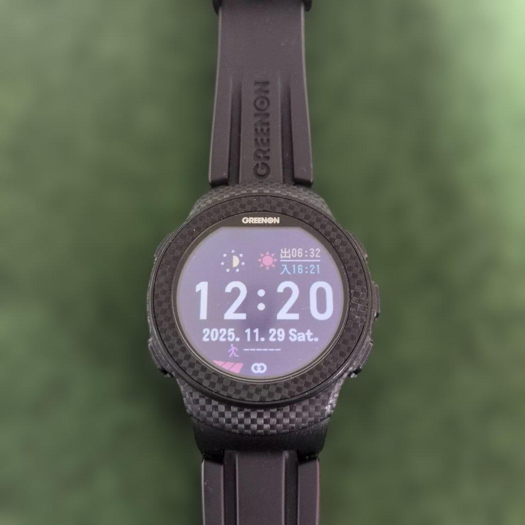GREENON ザ・ゴルフウォッチ A1 II 保護フィルム付き