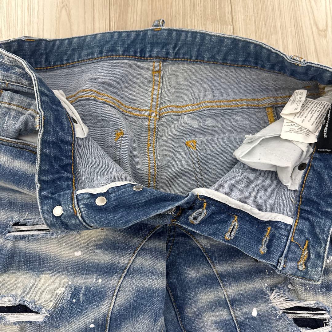 DSQUARED 2 デニムダメージジーンズ(レッドタグ付)