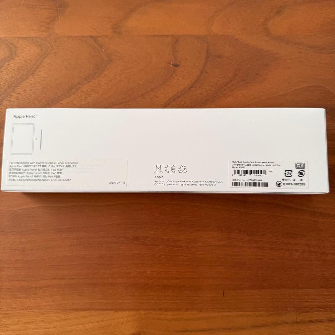 Apple Pencil 第二世代 MU8F2J/A 正規品