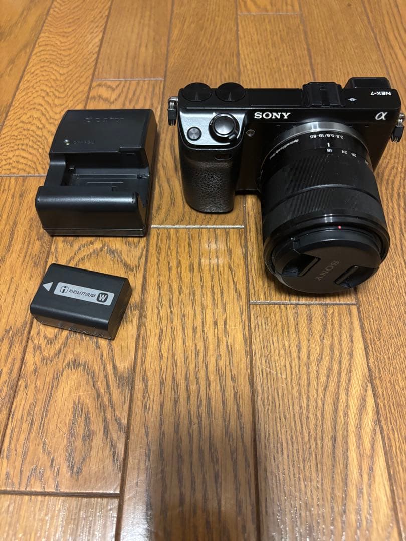 ミラーレスカメラ SONY NEX-7k レンズE 18-55mm