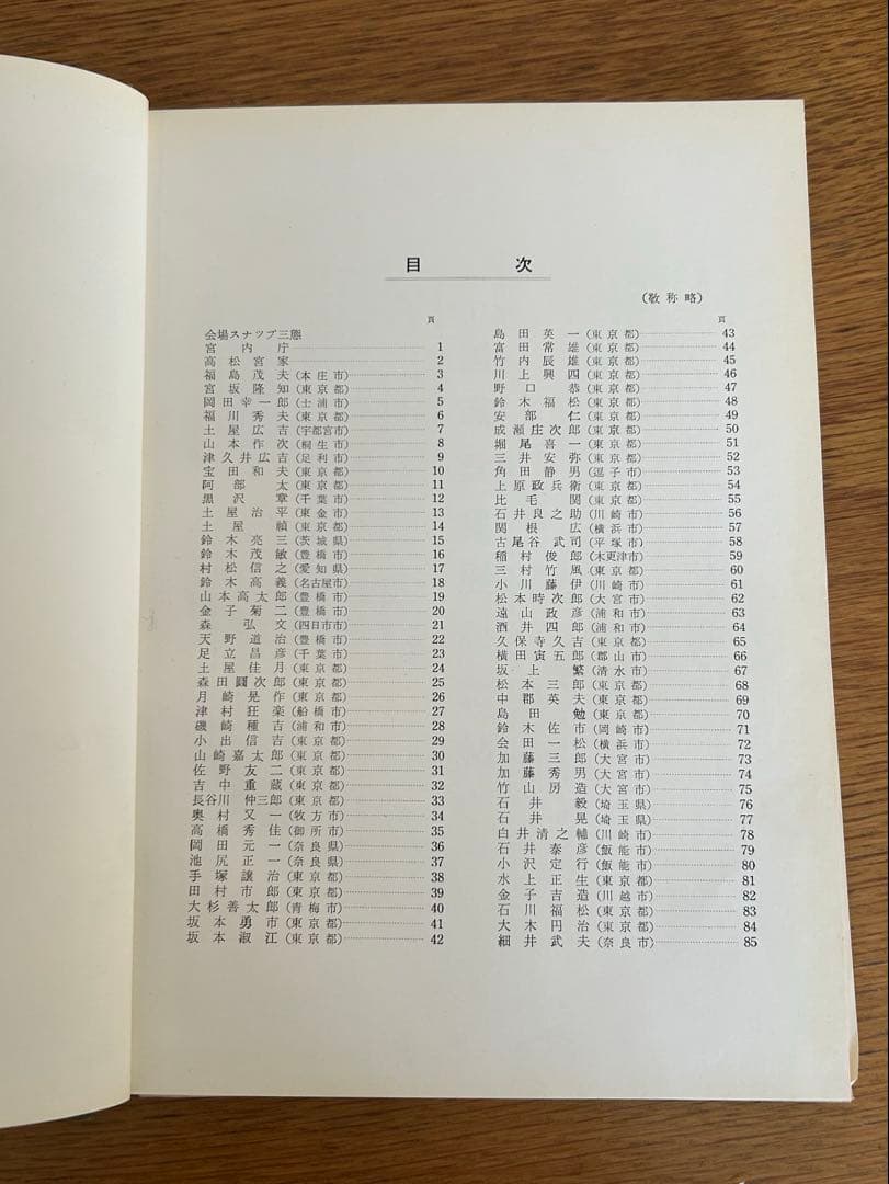 国風盆栽展 第37回 記念帖 国風盆栽会 宮内庁 高松宮家