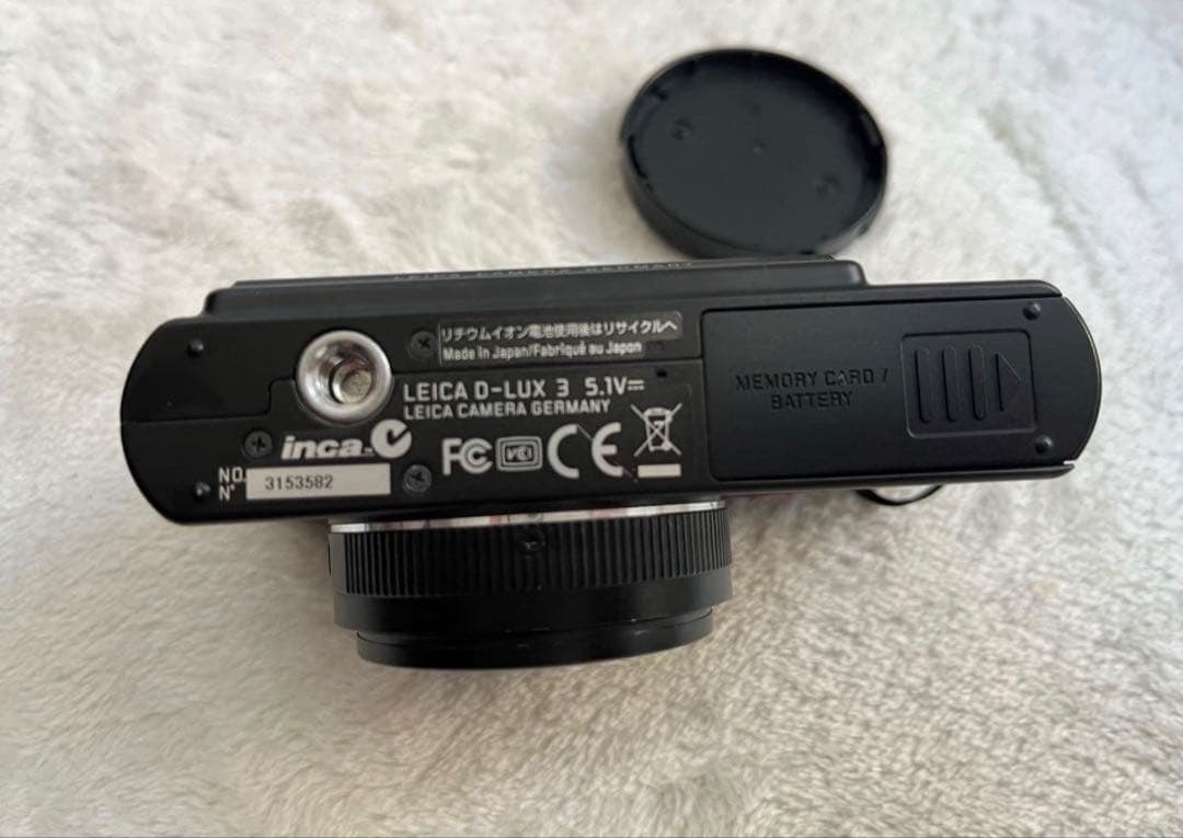 ライカ Leica D-Lux3 デジカメ レザーケース付 動作確認済み 良品
