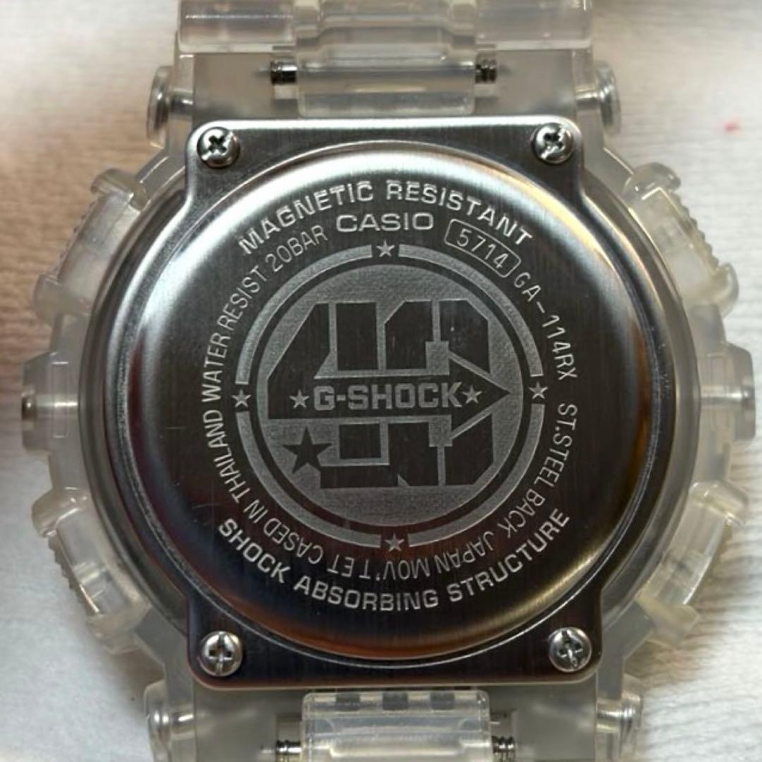 CASIOカシオ G-SHOCK GA-114RX 40周年記念限定モデル