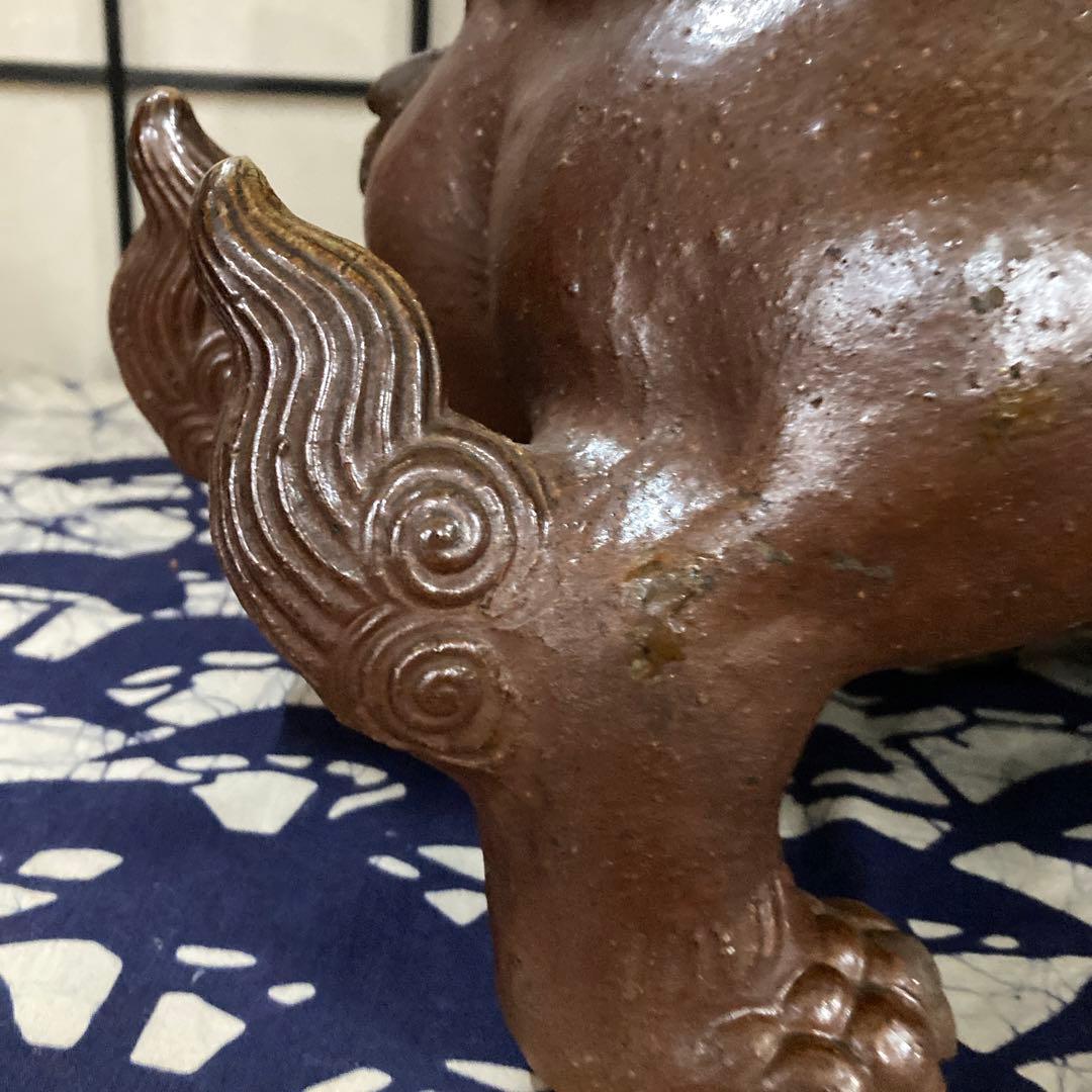古備前骨董美術品珍品です❣️初売りです❣️希少ボタン獅子銘有り❣️
