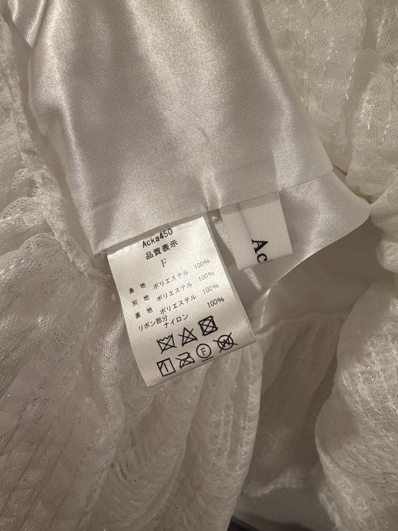 トップス acka. fluffy volume blouse