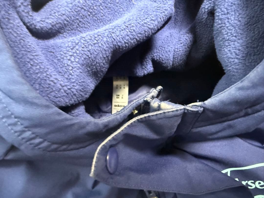 adidas アディダス アーセナル ベンチコート トレーニング サカ ライス