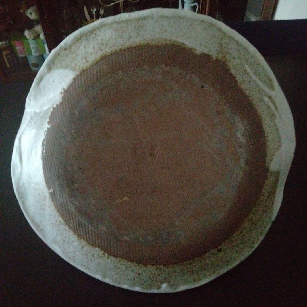 【美品】羊山窯　手付き　菓子器　盛鉢　骨董品　フルーツ盛り皿　置物　アンティーク