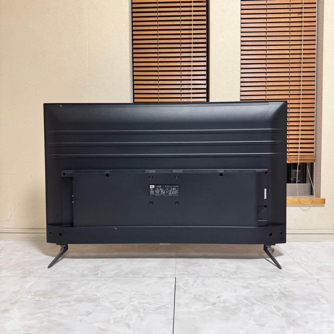 美品 TCL 43V型液晶テレビ Android搭載 スマートテレビ2020年製