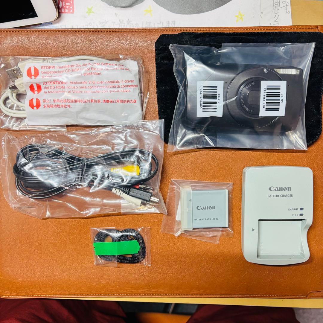 開封のみほぼ未使用　極美品！Canon IXY30S(BK)デジタルカメラ