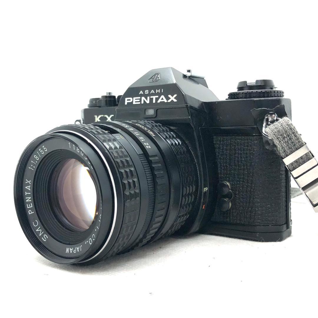 【C6607】分解清掃済み！ PENTAX KX + SMC 55mm F1.8
