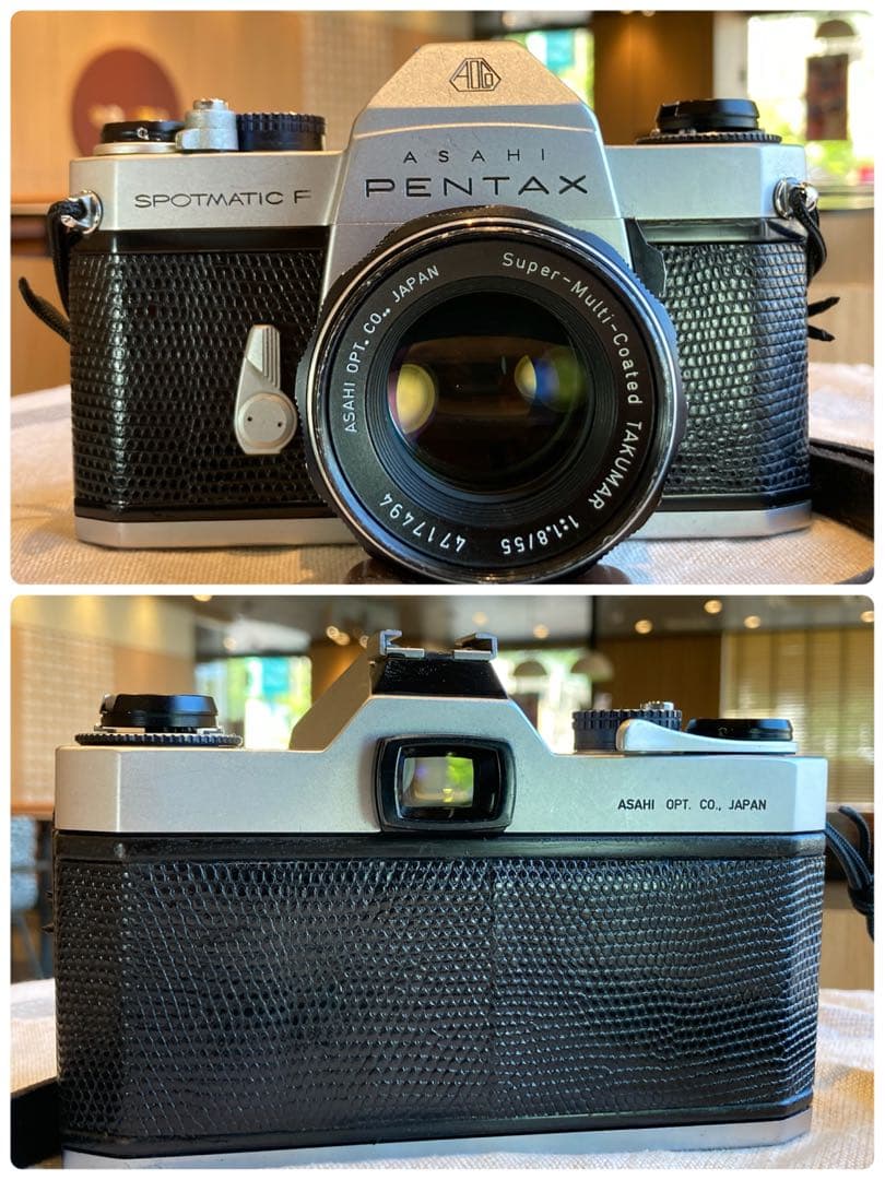 試写作例多数★pentax spf★リザード本革ブラック★美品＊完動品＊初期保証