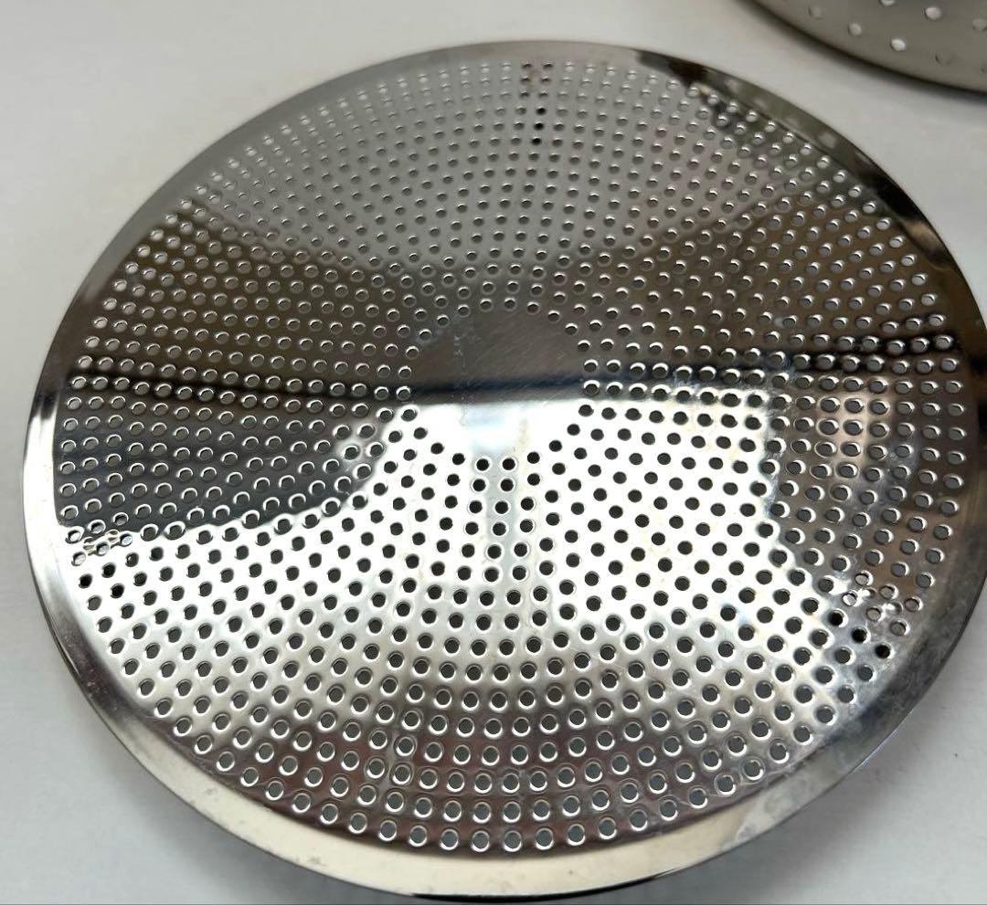 【未使用級】クリステル鍋20cm クッキングバスケット、プレート付き