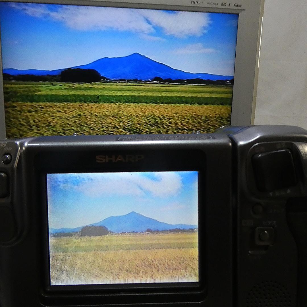 動作良好　VideoHi8 シャープVL-HL55 8ミリビデオカメラDVD化に