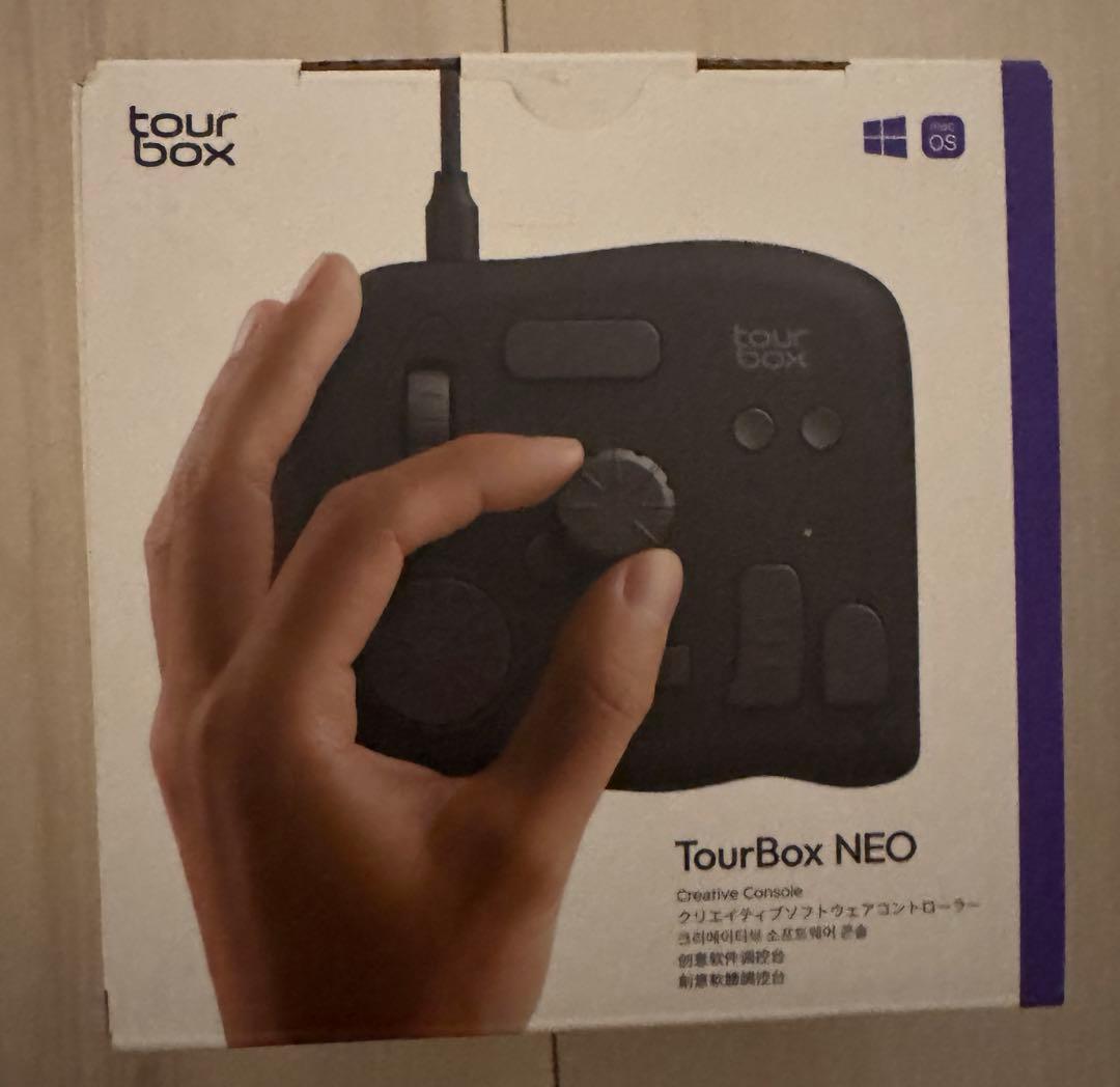 TourBox NEO ブラック　左手デバイス