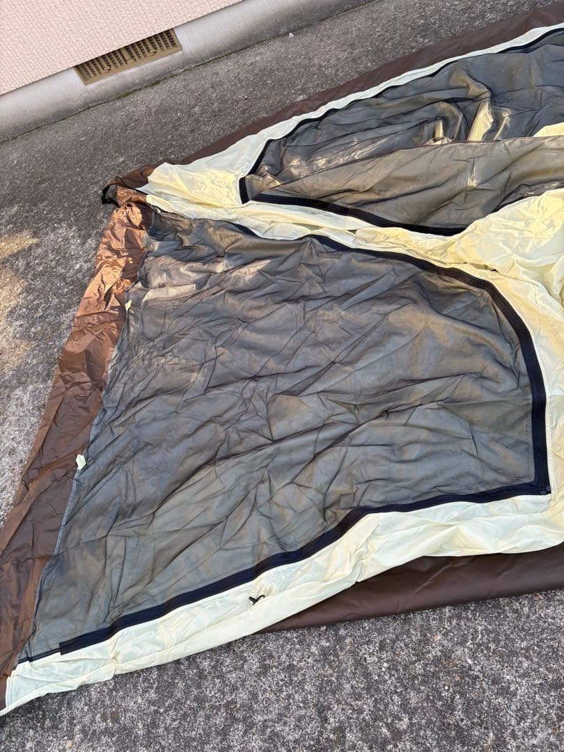 スノーピーク リビングシェルロングインナールーム　グランドシートセット②美品