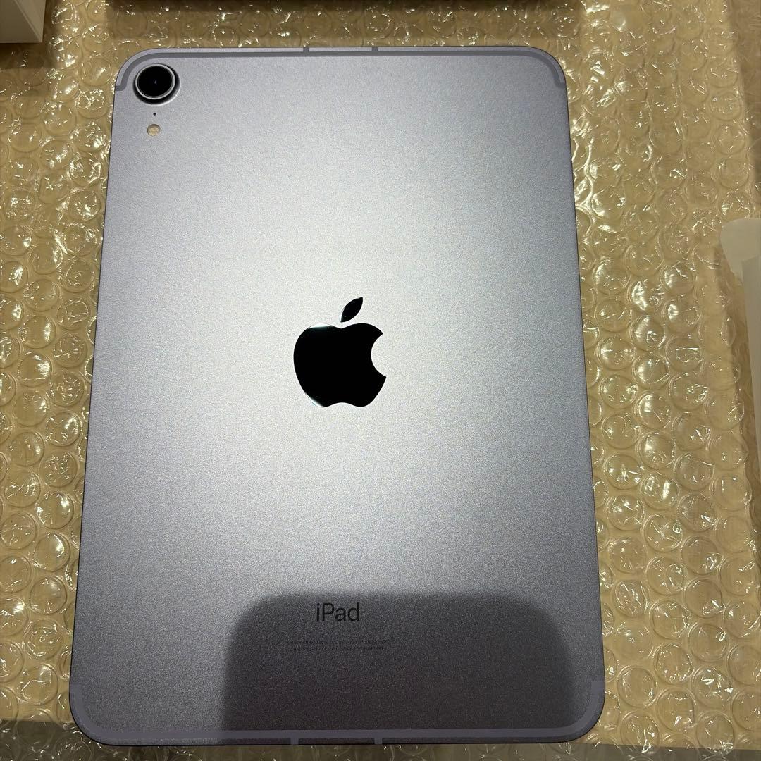 Apple iPad mini (第6世代) パープル 本体 セルラーモデル