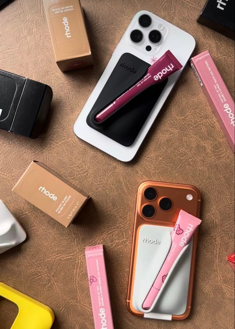 確実正規品 rhode マグセーフ対応リップホルダー ブラック 新品