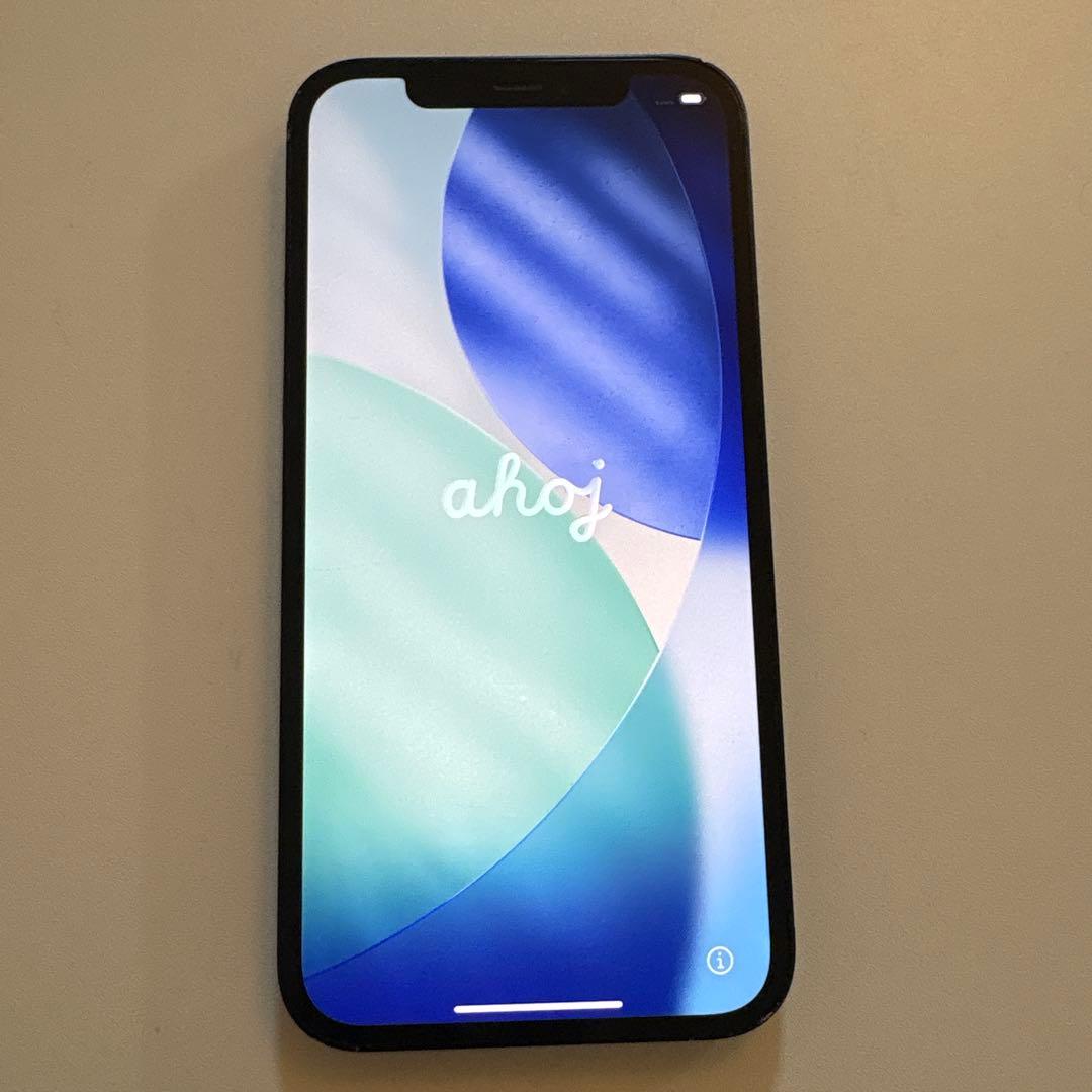 iPhone12 128GB ブラック 本体のみ バッテリー75％ SIMフリー