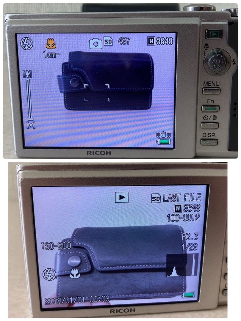 動作品 RICOH リコー コンパクトデジタルカメラ R10