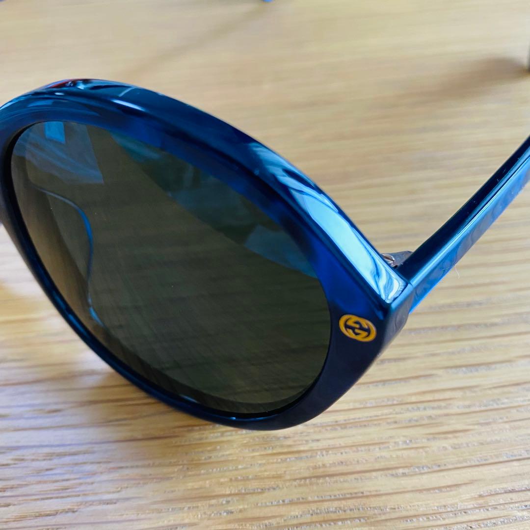 GUCCI 正規品 イタリア製 GG0023SA 青 ブルー サングラス グッチ