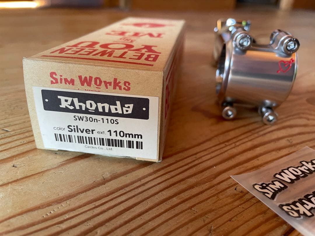 simworks ステム　110mm 新品