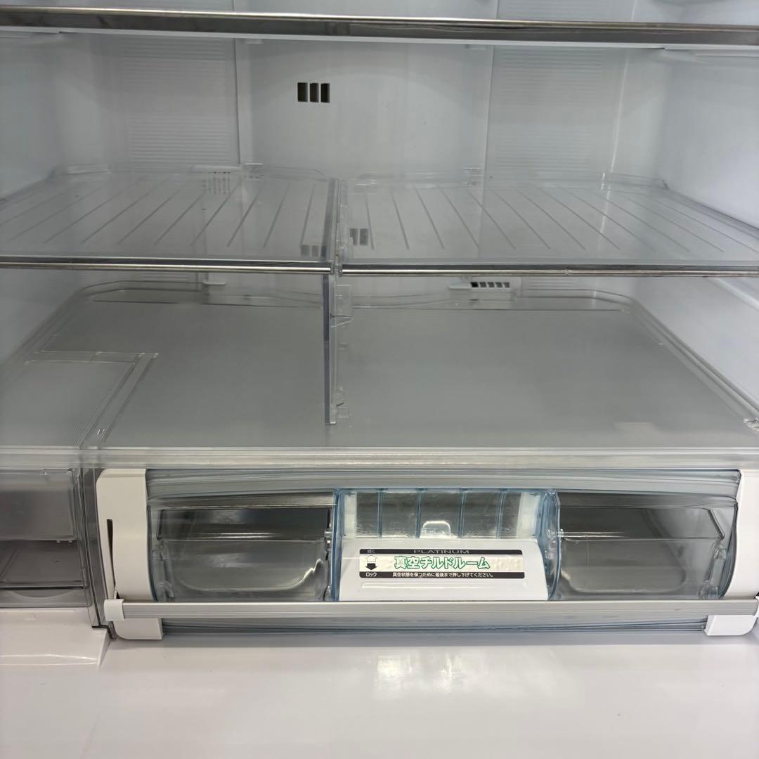 743⭕️設置無料　冷蔵庫　日立　大型　500-600ℓ　フレンチドア　安い　綺麗