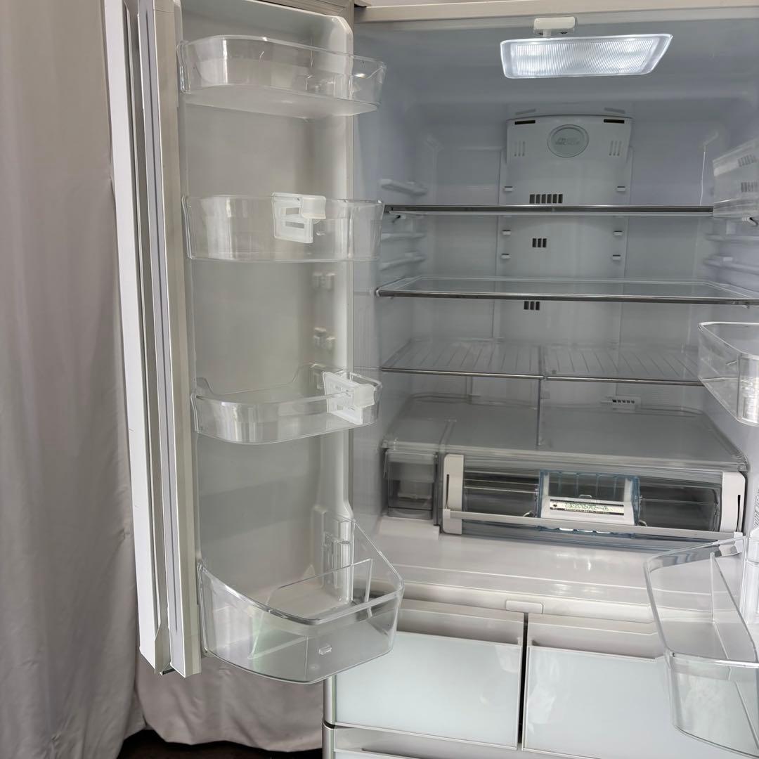 743⭕️設置無料　冷蔵庫　日立　大型　500-600ℓ　フレンチドア　安い　綺麗