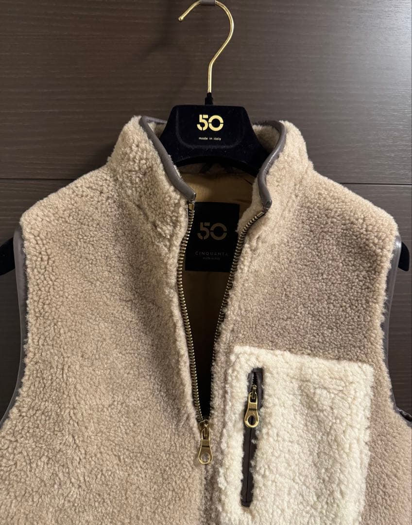 CINQUANTA × BEAMS F / ムートンベスト 44