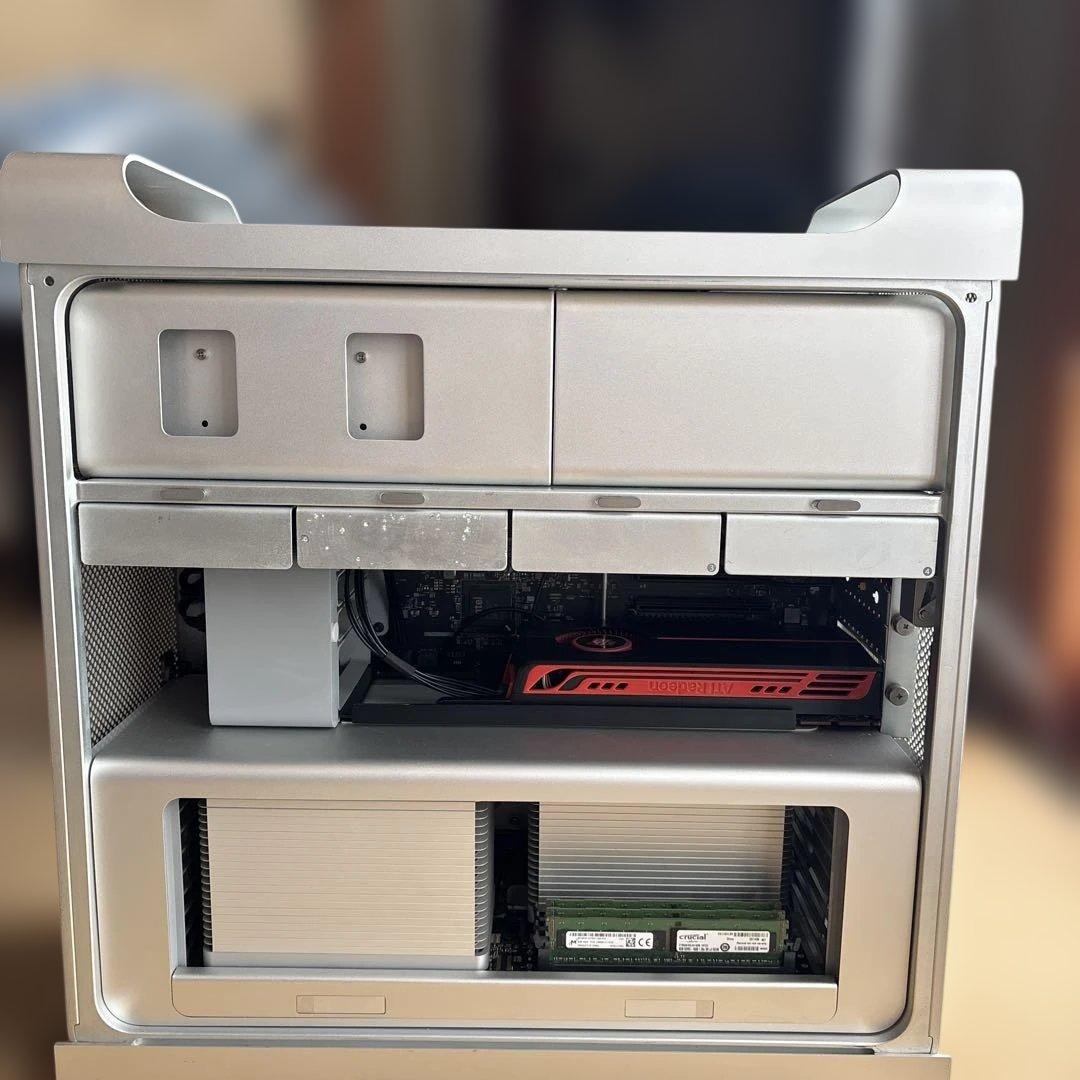 Apple Mac Pro XeonデュアルCPU 48GBメモリ A1289