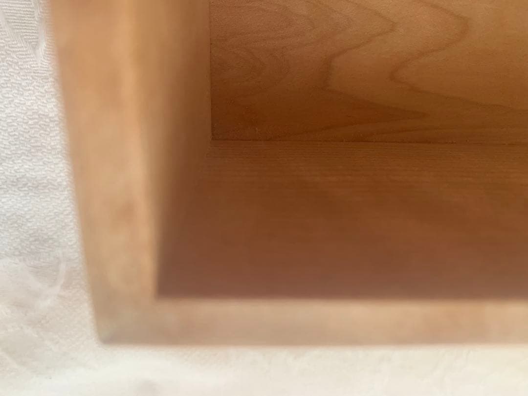 【MUKU】職人限定製作✨高級木材・楓✨木製ティッシュボックス ①