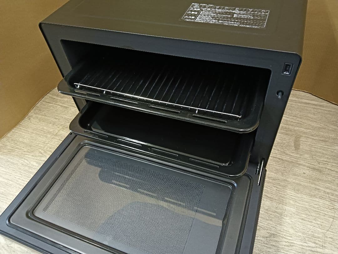 美品！アイリスオーヤマ　スチームオーブンレンジ30L MS-F3003-B