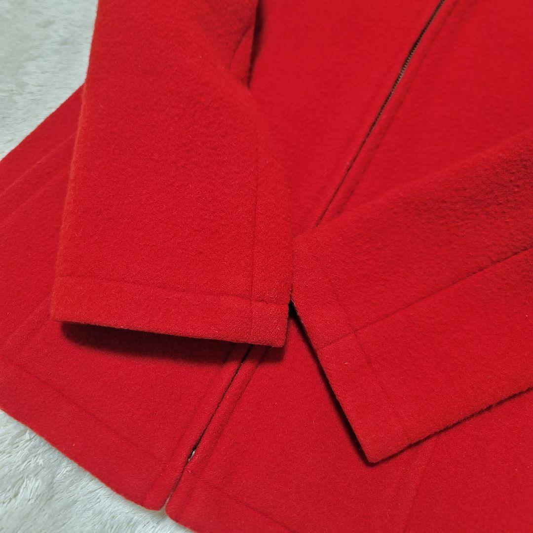 バーバリーブルーレーベル　フーデットコート ノバチェック　ホース刺繍　レザー