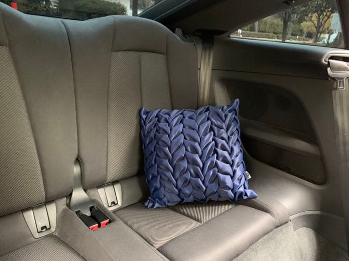 クッションカバー　【ブルー】