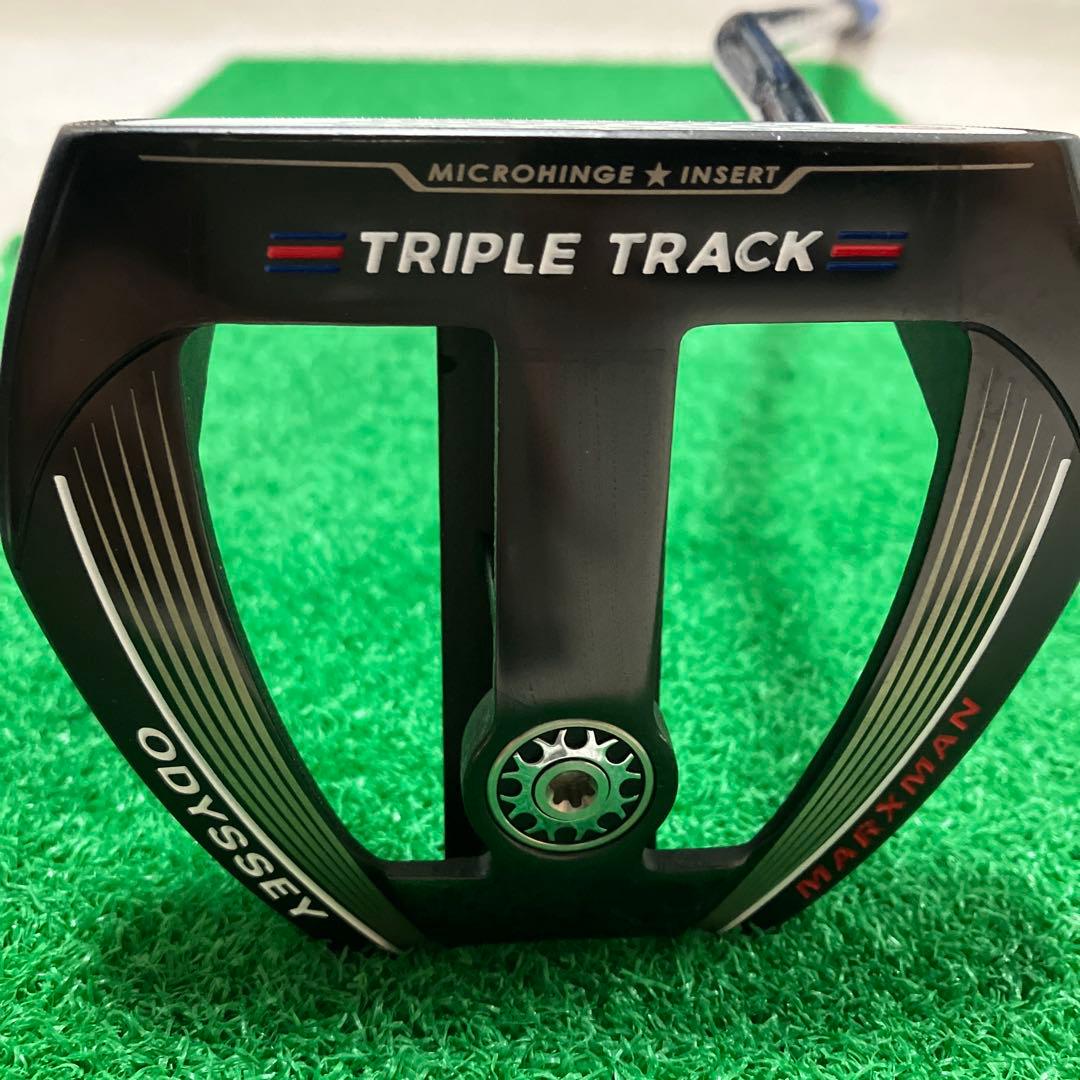 Odyssey Triple Track Markman パター　ヘッドカバー付