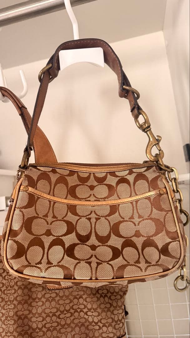 Coach ブラウン ショルダーバッグセット