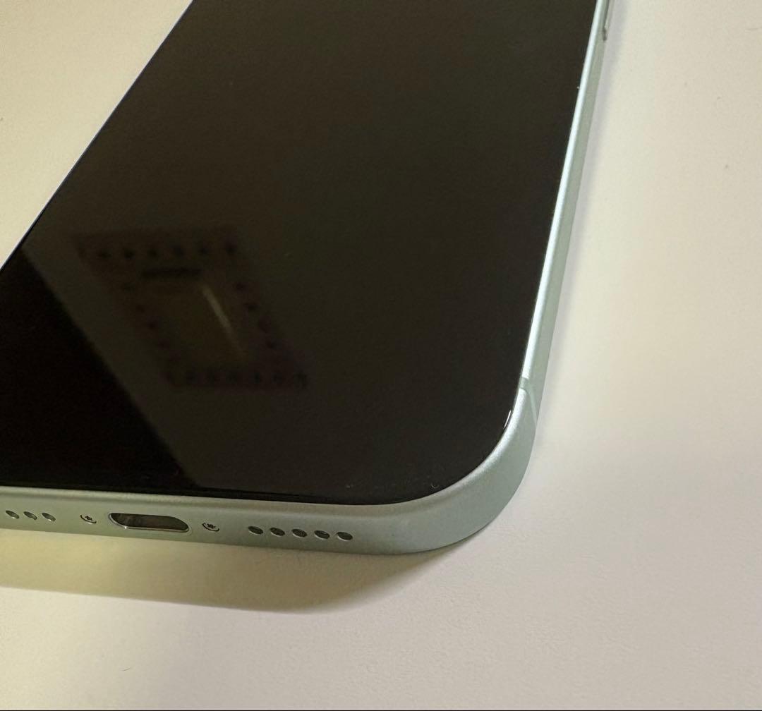 iPhone 15 グリーン 128GB SIMフリー 最大容量90% 純正箱付