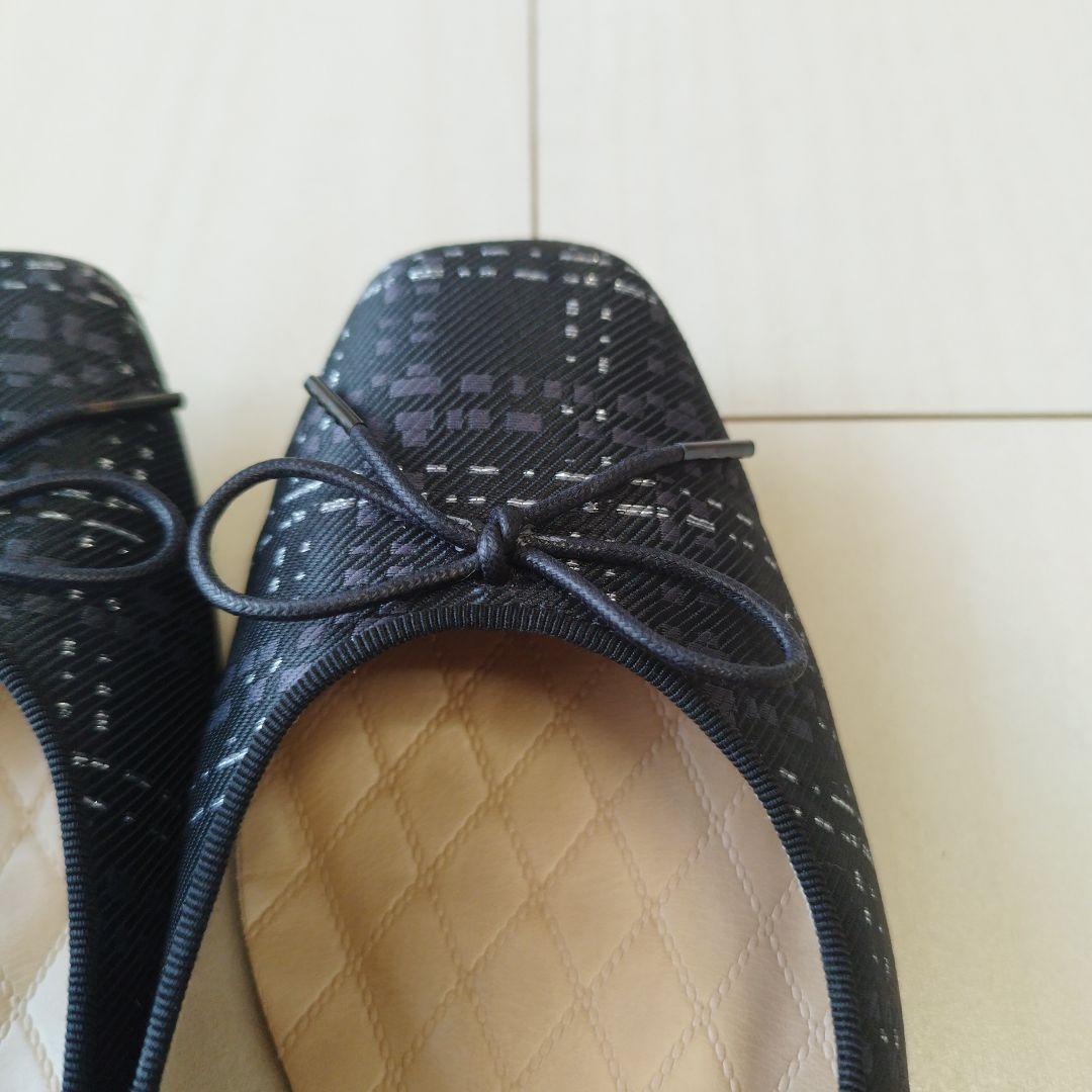 BARCLAY（バークレー）晴雨兼用 エレガントシューズ ブラックファブリック