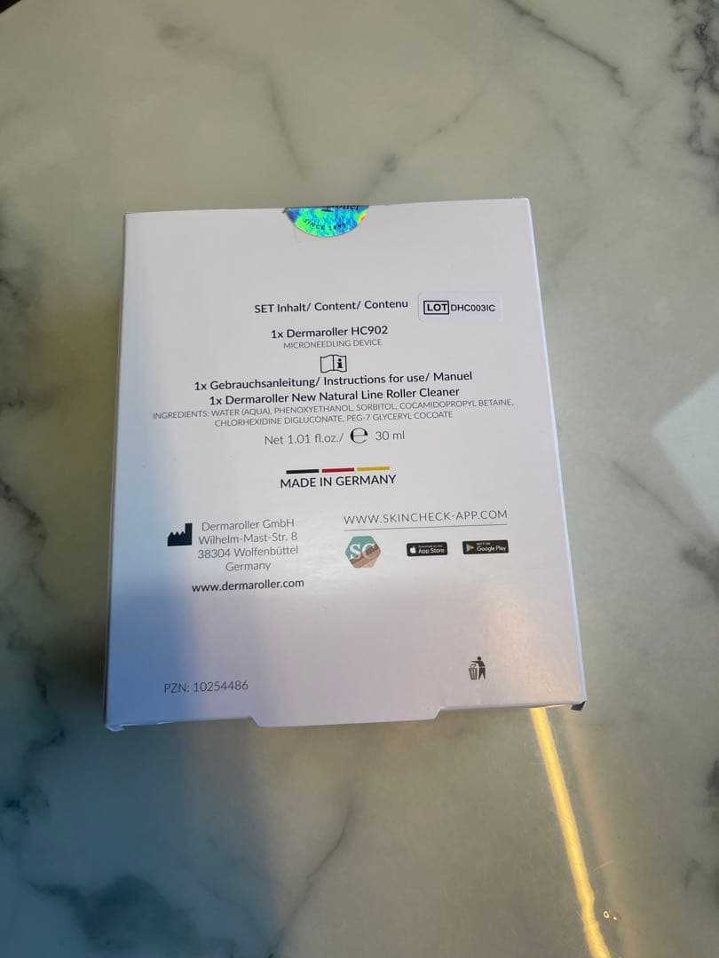 ダーマローラー HC902 & ローラークリーナー セット 正規品　新品未開封