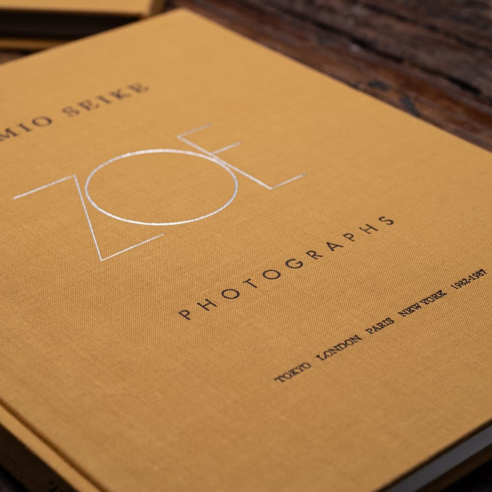 TOMIO SEIKE 『ZOE』 写真集（2000部限定・サイン入り）