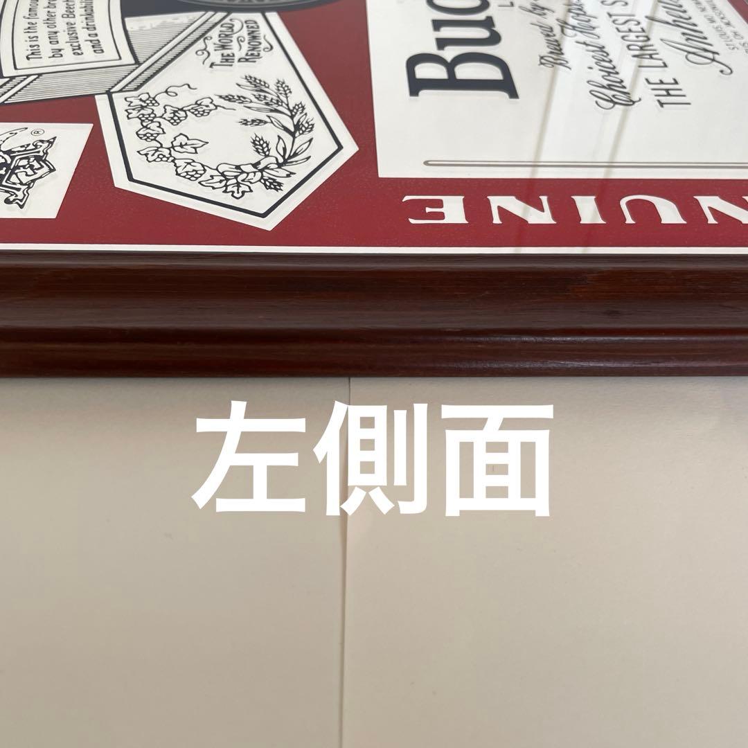バドワイザー　パブミラー　アンティーク　 レトロ　希少　ビンテージ