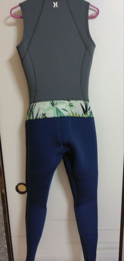 中古美品　HURLEY ハーレー レディース ウェットスーツ ロングジョンL