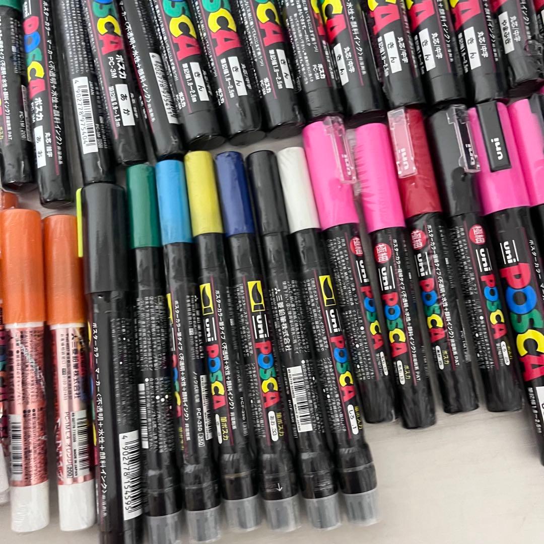 【新品未開封】フィルム付き POSCA ポスカ 約100本